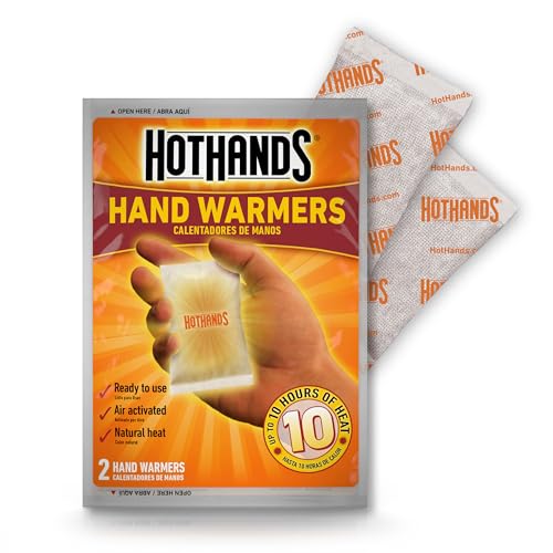 HotHands Hand Warmers Value Pack, 10 Pairs - America's Favorite Warmer | Enough to Share the Warmth-Air-Activated, Disposable, Long-Lasting, Dependable for Spectating, Family Outings
