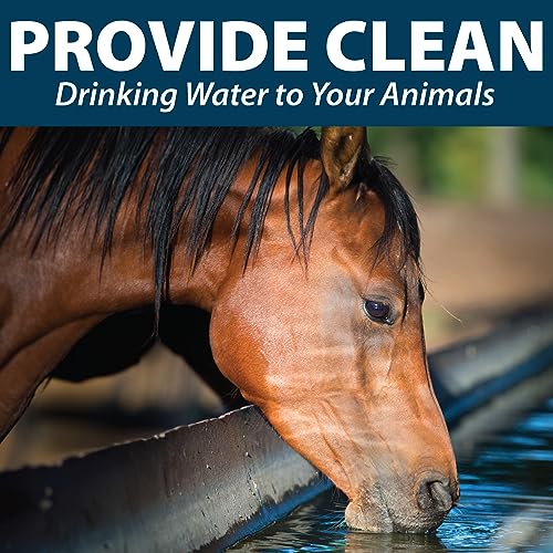 Airmax Stock Tank Defense Livestock Water Trough Cleaner Treatment, 6 Tabs | Clean drinking tanks for horse, cattle, goat & chicken with safe, easy-to-use tablet for farming & agricultural use - size: 6 Tablets