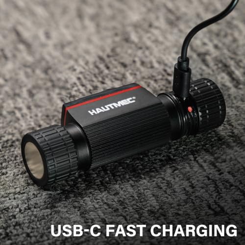 HAUTMEC Rechargeable Headlamp 1000 Lumens LED Headlights Head Lamp as Work Light or Flashlight with Spot and Flood Dual Beams in 4 Output Modes - color: 1000 Lumens