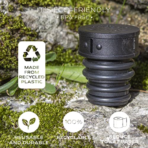 CuloClean Hygiene bag for hiking + Portable travel bidet. Personal hygiene kit for hikers, leave no trace (LNT) while hiking in the countryside.
