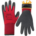 2 Pairs Winter Work Gloves Men Women, Thermal Freezer Gloves - size: Large (Pack of 2)