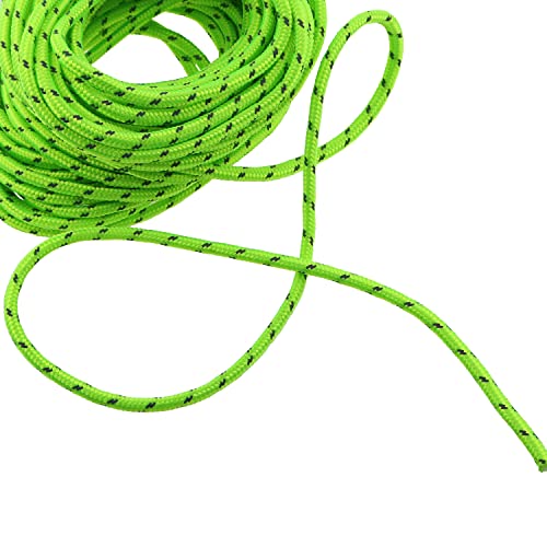 DGZZI 5mm 16.4 Yard Outdoor Camping Luminous Rope Tent Rope Camping Cord Paracord 49 Feet Clothesline