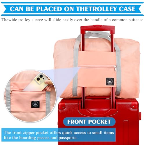 12PCS For Spirit Airlines Personal Item Bag Travel Bag Carry on Luggage Foldable Duffel Bag Sports Gym Bag Water Resistant Travel Duffel - color: 12Pcs