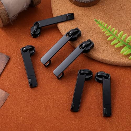 Garneck 10pcs Zipper Pull Replacement Kit for Luggage Backpack Jacket and Suitcase Repair Zipper Pulls Bulk for Travel Clothing and Bags Easy-to-Use Slider Accessories
