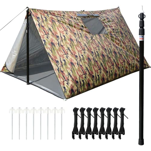 LYN Extra Large Zipper Reusable Survival Emergency Shelter Tent,Thermal Waterproof Fireproof Lightweight Bugout, with Paracord✚Stake for Camping,First Aid,Hiking&Bushcraft - size: X-Large
