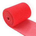 IFNOW Hook and Loop Cable Ties Electrical 32FT Reusable Fastening Tape Double-Sided Cable Ties Hook-and-Loop Management Tape Strength 2''/Width (Red) - color: Red