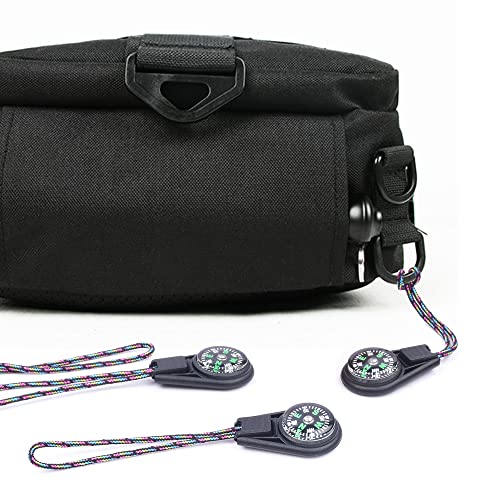 10/25/50/100 Pack Compass for Kids Mini Compasses Bulk Kids Toy Compass for Party Favor/Hiking/Scout Classroom Learning Directions - color: 50PCS Black