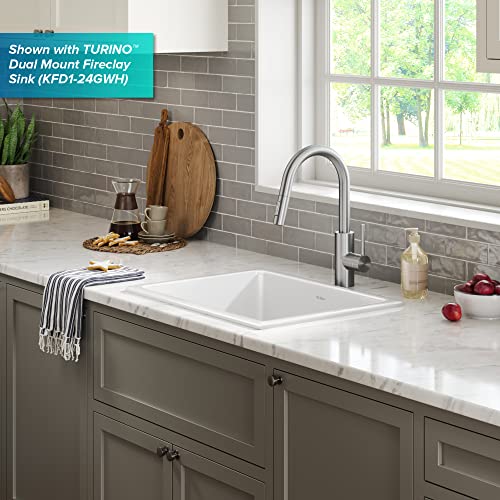 KRAUS Spot Free Stainless Steel Pull Down Kitchen Faucet KPF-2620SFS - color: Spot-Free Stainless Steel, style: Pull Down Faucet