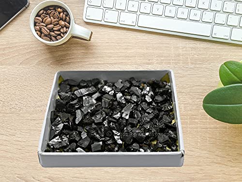 Elite Shungite Stones Chips for Water Purification Tablets, Authentic Karelia Shungite Stones for Shungite Water Bottle (100 Gram) - color: Elite Shungite, size: 100 Gram