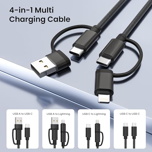 Basesailor for iPad mini 7th Charging Cord,iPad Air 4 5th Generation Cable - color: Black, size: 3.3FT/1M