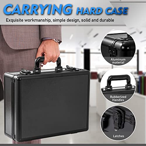 Aluminum Hard Case Hard Case with Foam 16" x12" x 6",Camera Case With Customized Fit Foam,Fit Use of Drones,Camera,Equipments - color: 16 x12x 6