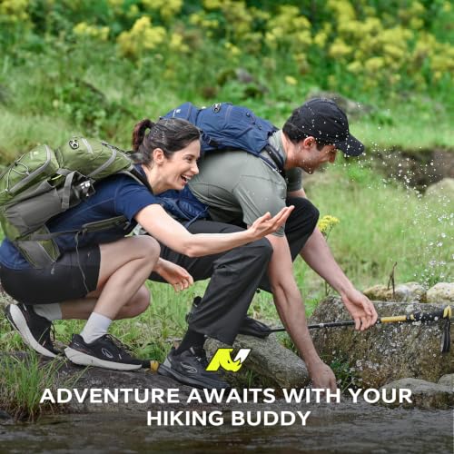 N NEVO RHINO Hydration Backpack, 18L Hiking Backpack with 3L Water Bladder | Multipurpose Water Backpack High Flow Bite, Insulated Hydration Pack Ideal for Hiking and Cycling - color: Army Green