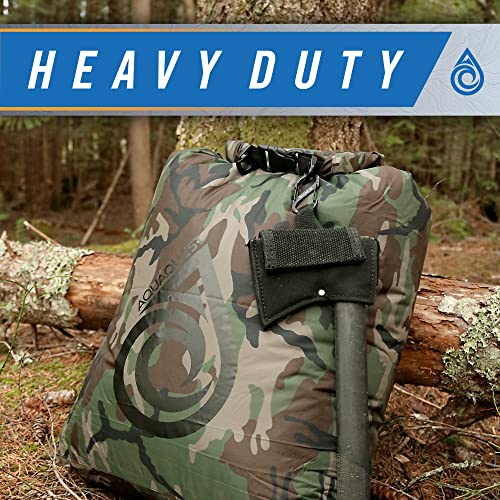 AquaQuest Rogue Dry Bag – 100L Olive Drab – 100% Waterproof Roll Top – Boating Dry Bag - color: Olive Drab, size: 100 L