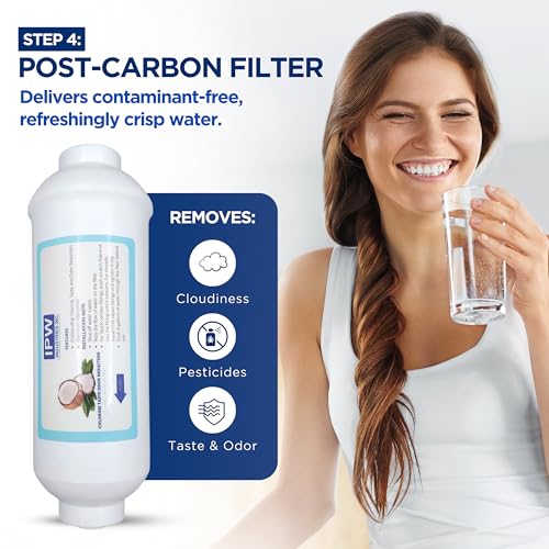 Replacement Filter Set for Culligan AquaCleer AC-30 RO System — 4-Pack Cartridges & Membrane (Filters Only, No Housings)