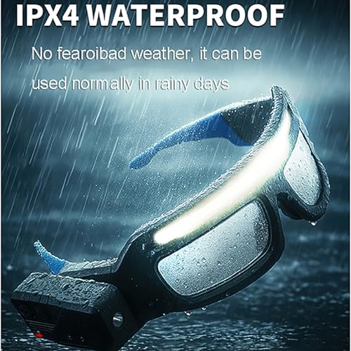 Rechargeable LED Headlamp Goggles with Motion Sensor - color: Yellow