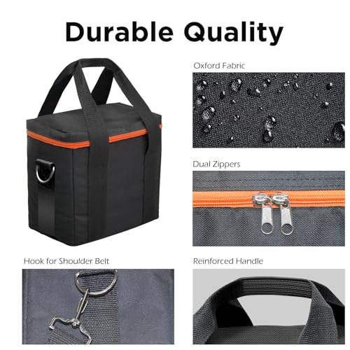 ENOFLO Power Station Storage Bag, Travel Carrying Storage Compatible with G120/G200 Power Station
