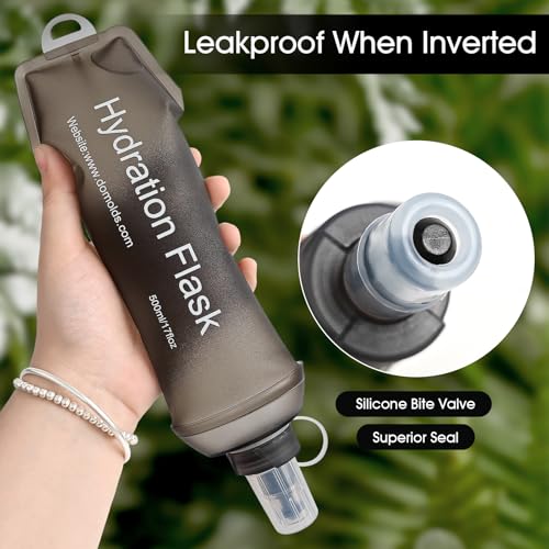 GUYI GYGYL Soft Flask Collapsible Water Bottle for Sports, 150ml Grey 2pcs - color: 2Pcs 150ml Grey