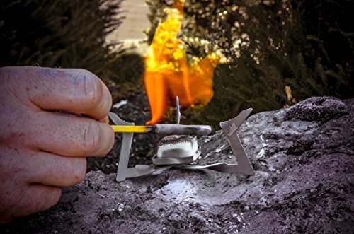 Esbit 1300-Degree Smokeless Solid 14g Fuel Tablets for Backpacking, Camping, and Emergency Prep - style: 36 Pieces