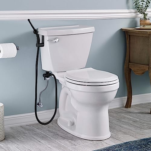 BARROCK Advanced Handheld Bidet Sprayer Set for Toilet, Bathroom Ergonomic Jet Bidet Spray Attachment Kit for Muslim Shower, Feminine Hygiene, Bathing Pets and Washing Baby Cloth Diaper, Matte Black - color: Matte Black