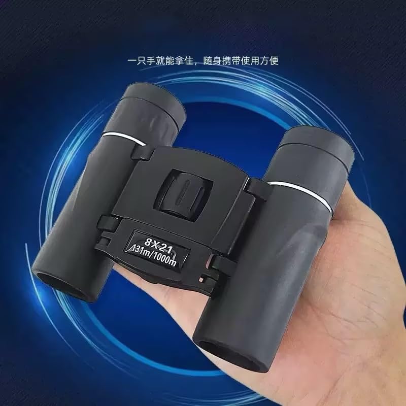 1 mini Portable Binoculars with Mobile Phone Adapter, Compact and Portable, Suitable for Bird Watching, Concerts, theaters, Travel and Various