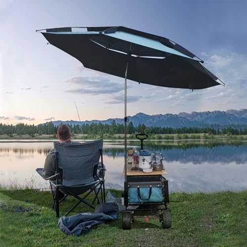 Rod Holders - Ideal for Wagons, Gardening Wagons, Gorillas and Campers, Golf carts. Clip-on mounting. - color: Black2