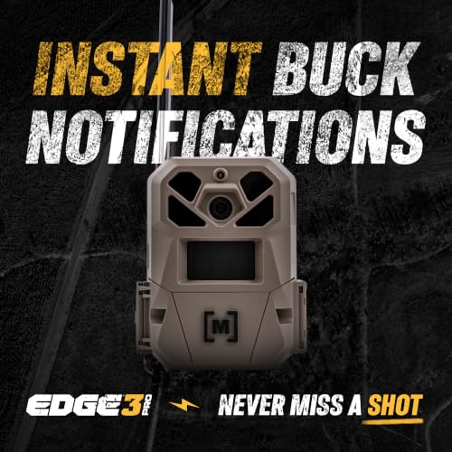 Moultrie Edge 3 PRO Cellular Trail Camera - 50MP Image Sensor - 1440p QHD Video with Audio - AI Buck Detection - GPS - 0.3s Trigger - No-Glow Flash - size: 1 Pack