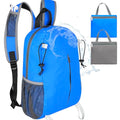 15L Lightweight Packable Hiking Daypack, Water Resistant Foldable Daypack for Travel Outdoor, Ultra Backpack for Men Women (Blue) - color: Blue