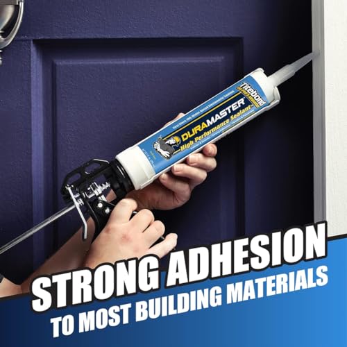 Titebond DuraMaster Sealant, Dark Bronze – Multi-Surface Construction Sealant, Strong Adhesion for Interior/Exterior Use, UV-Resistant – 32031, 10.1 Oz. Cartridge - style: 32031, Dark Bronze