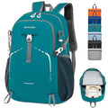 Lightweight Foldable 35L Everyday Backpack, Packable Daypack (Green) - color: 35l-green