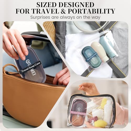 Shampoo Bar Holder and Soap Case, Leakproof Travel Container with Lid & Drain Tray, Includes Silicone Strap and Soap Bag, Compatible with Kitsch Solid Shampoo & Conditioner Bars(Lemon Yellow, Large) - color: Lemon Yellow Style A-large