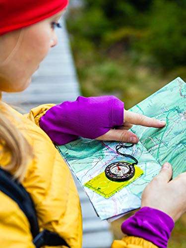 Gejoy 4 pcs Orienteering Compass Advanced Scout Compass for Hiking Wilderness Survival Gifts for Kids Outdoor Hunting Camping Backpacking