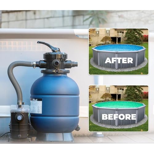 Pool Sand Filter Pump Hose– 1.25'' Diameter Pool Hose Replacement for Above Ground Pools Compatible with Intex & Coleman Pump Sand Filter and Saltwater Systems (1 pack white) - color: 1 pack white