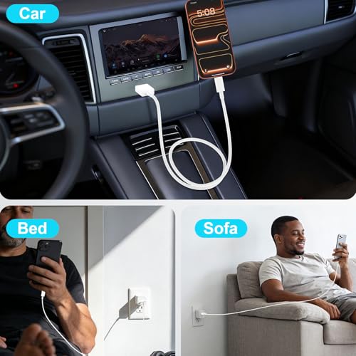 3FT USB A to USB C Cable, 3Pack Type C Charger Cord for iPhone 17/16/15 - size: 3FT