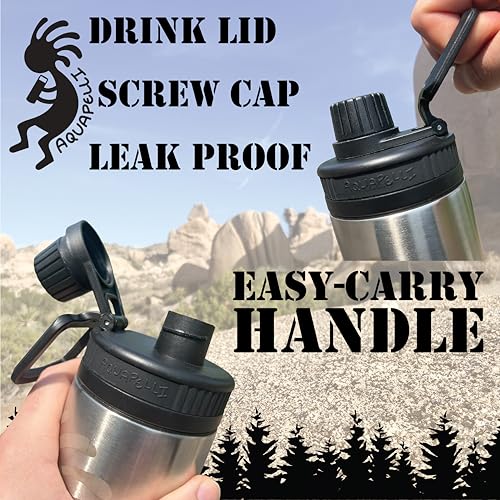 Vacuum Insulated Water Bottle, 18 Ounces, Stainless Steel - color: Stainless Steel