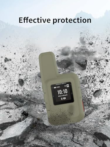 Case for Garmin inReach Mini 2 Satellite Communicator,BOVUGAC Silicone Soft Protective Case,All Round Protection-Jungle Green - color: Jungle Green