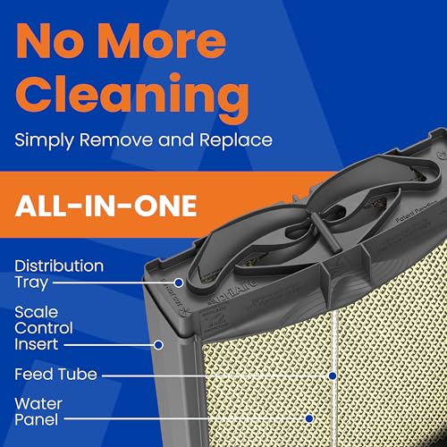 AprilAire HYDROL HydroCore One-Piece Replacement Water Panel Filter Cartridge for 620 and 720 Series Whole-House Humidifiers (Pack of 1) - style: Standard