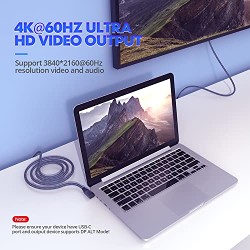 USB C Right Angle Cable 100W 1ft 2Pack, 4K Video 20Gbps USBC 3.2 Cable | Short USBC to USBC 3.2 Gen2x2 Data Cable, Type C PD Charging Fast Charge Cord for iPhone 17 16 15, iPad MacBook, Galaxy S26 - color: Gray, size: 1FT+1FT