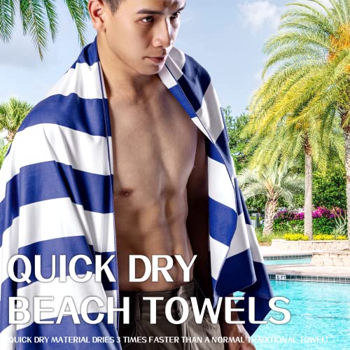Your Choice Microfiber Beach Towel Sand-Free Quick Dry (67"x35"/60"x30") - color: F-set (9), size: Large(60x30")