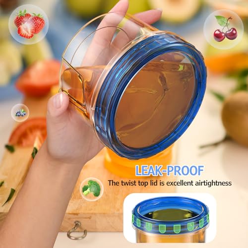 12 Pack-16 OZ Freezer Storage Containers, Small Plastic Containers with Twist Top Lids, BPA Free Food Storage Containers, Reusable Soup Container Microwave/Dishwasher Safe - color: 12P-16 OZ
