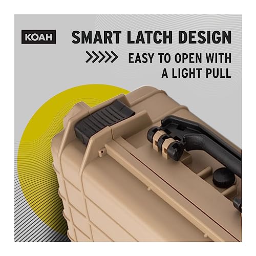 Weatherproof Hard Case 18 x 14 x 7 Inch | Customizable foam