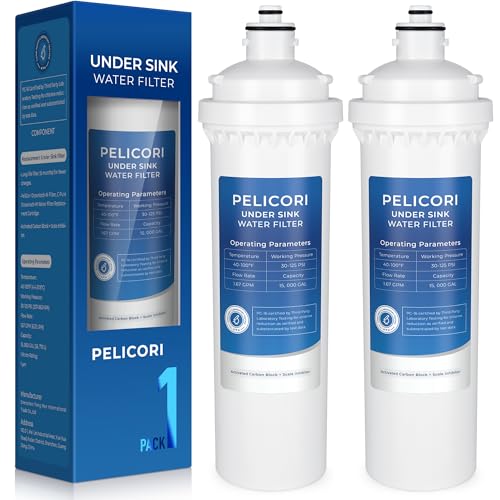 Oceanloch-m Water Filter Replacement, 2-Pack | Compatible with C Pure Oceanloch-m Filtration System 790OCLOCARTM, 1 Micron Rating, 1.67 GPM Flow Rate