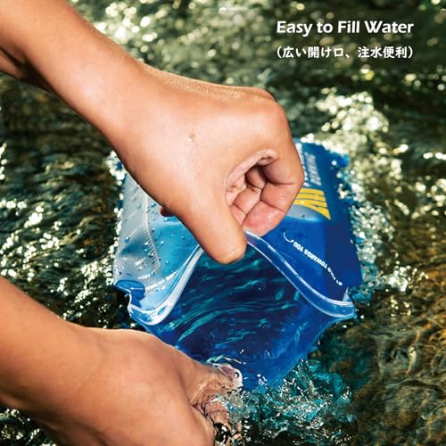TRIWONDER Hydration Bladder Water Reservoir 1.5 Liter 2L 3L BPA Free Water Bladder for Running Cycling Hiking Camping Backpack - color: C - 3L