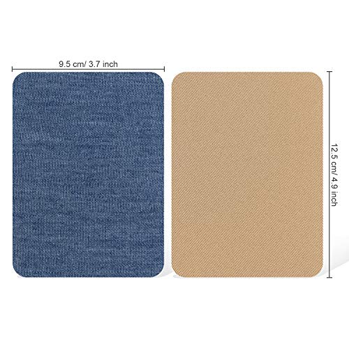 Tatuo 30 Pcs Iron on Patches for Clothing Jean Repair,Classic Colors - color: Classic Colors