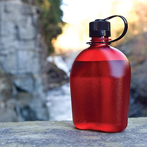 Nalgene Oasis Water Bottle - color: Red