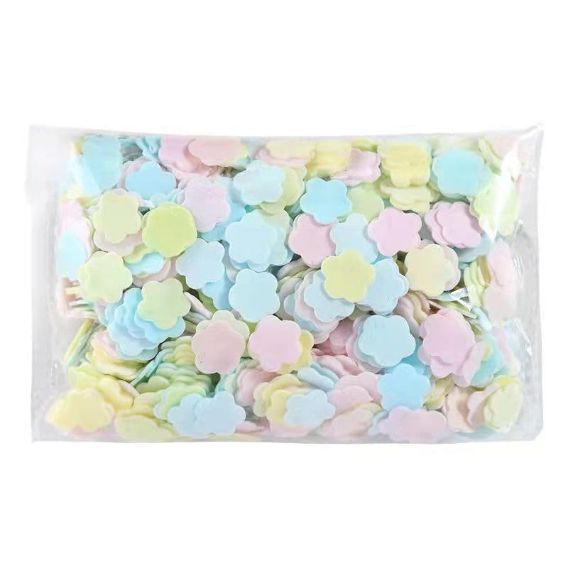 1000 Sheets Colorful Portable Disposable Paper Soap Portable Travel Hiking Washing Hand Bath Toiletry Paper Sheets Gentle Papers for Soap Fragrance Hand Wash