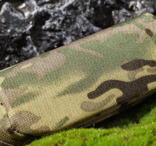 Tactical MOLLE Protective Eyeglass Case Military Sunglasses Storage Box - color: camo