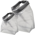 Waterproof Roll Top Dry Storage Bag, 2-Pack Lightweight Foldable Organizer Toiletry Bag, Multi-Purpose Dry Wet Separation Pouch for Travel, Commute, Gym, Swimming, Camping, Cosmetics, Fragile Items