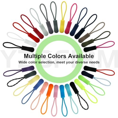 Luggage Zipper Pull Replacement for Backpack: YZSFIRM 10 Pcs Yellow Zipper Tab - color: 08 Yellow