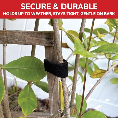 Reusable Hook & Loop Strong Grip Fastener Roll 1 1/2" x 16' (1 1/2" Wide, 16 Feet Long) Cut It to Your Desired Length - Black - size: 1 1/2" x 16' Black