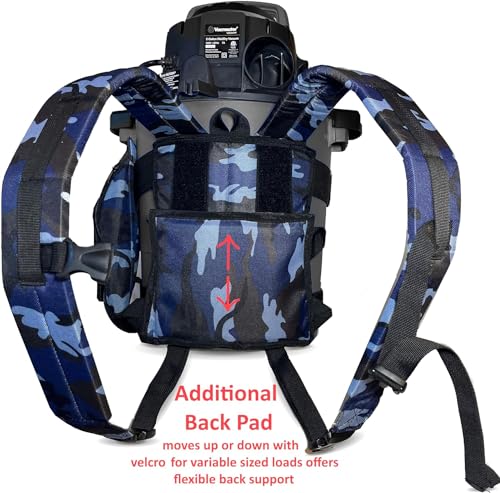 Strap Pack - Backpack Harness for Attaching and Hauling Heavy Oversized Loads (Camo) - color: Camo